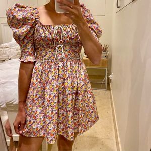 For Love and Lemons LIBBY MINI DRESS Sz XS